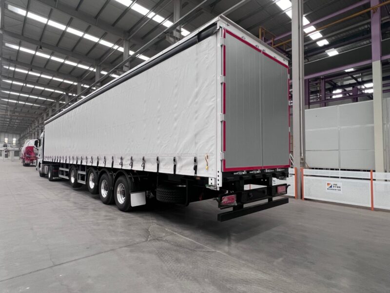 Curtain Side Trailer - Shandong Shuyue Vehicle, FOB China