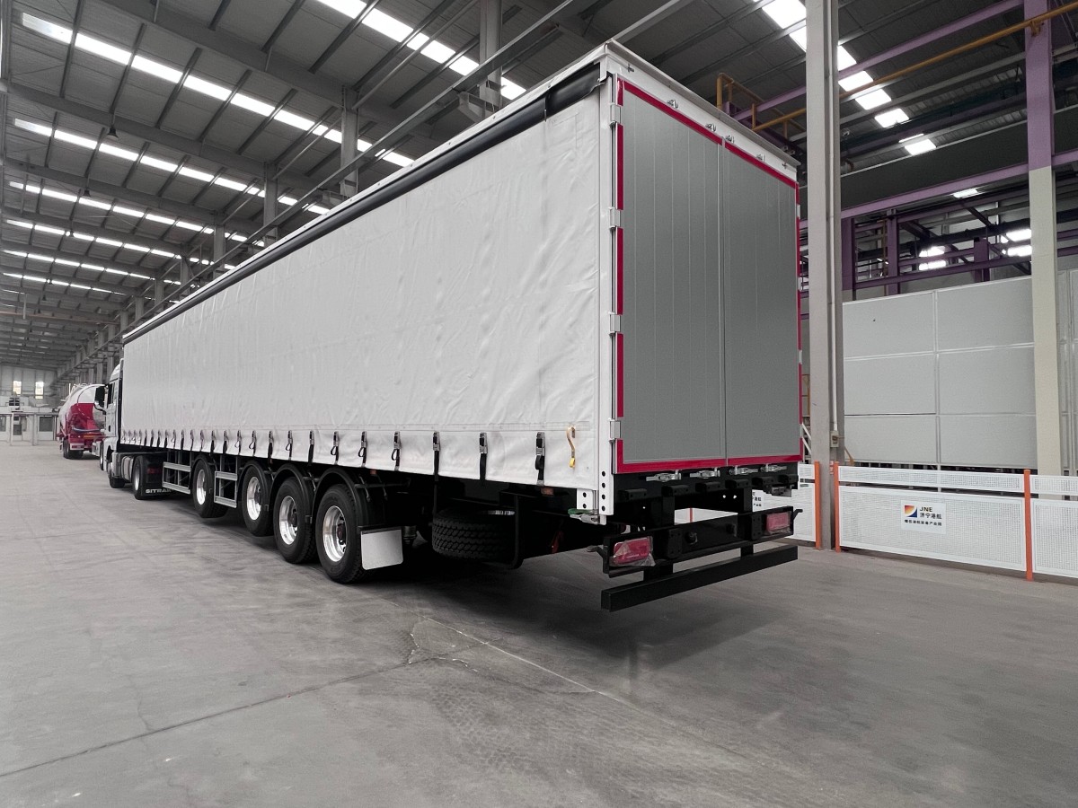 Curtain Side Trailer - Shandong Shuyue Vehicle, FOB China