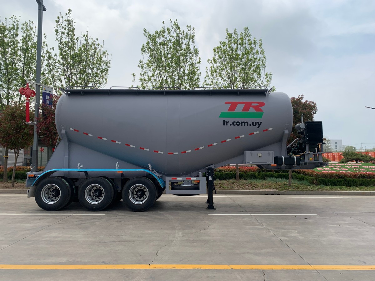 Bulk Cement / Powder Tanker Trailer - Shandong Shuyue Vehicle, FOB China