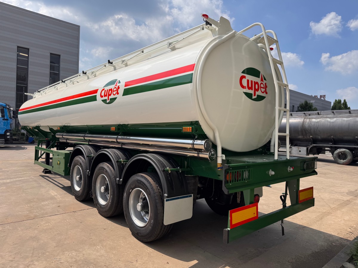 Stainless Steel Oil Tanker Trailer Stainless Steel Oil Tanker Trailer - Shandong Shuyue Vehicle, FOB China